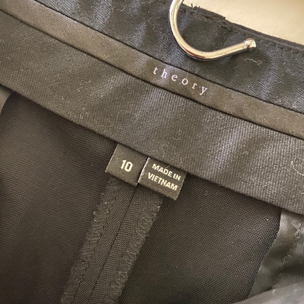 Theory Black Work Pants - image 3